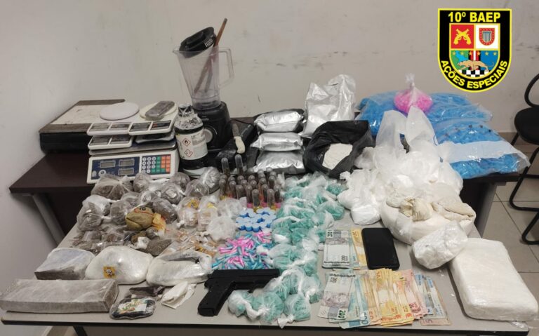 Dois homens são presos com mais de 17 quilos de drogas em apartamento de Sumaré