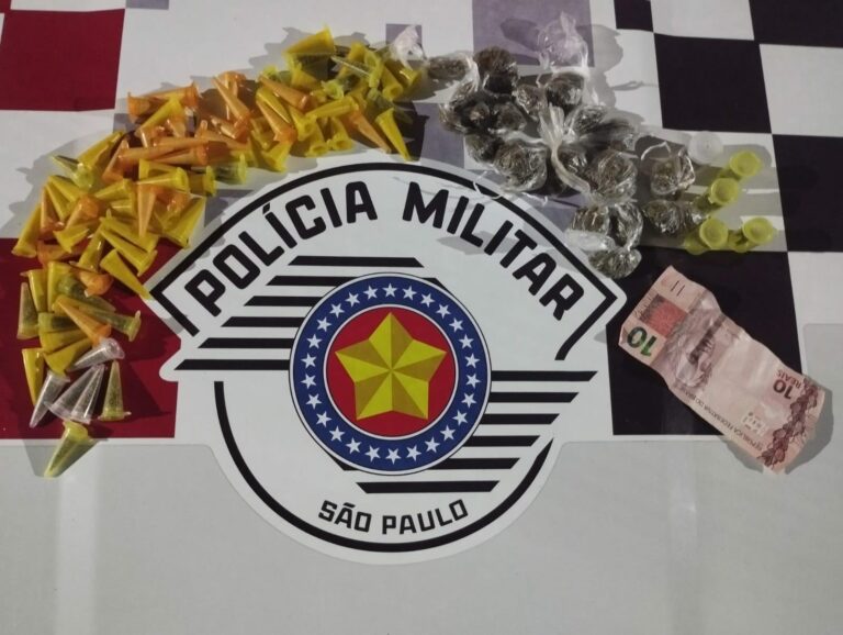 Adolescente é apreendido por tráfico de drogas em Lorena