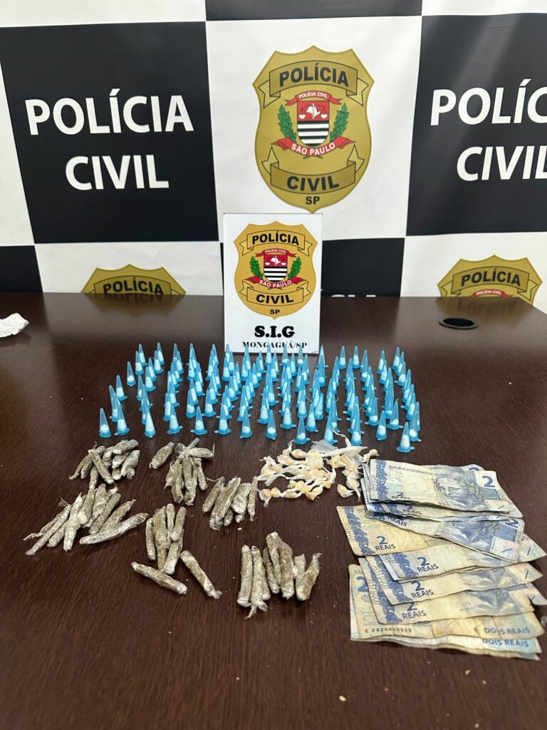Homem é preso por tráfico de drogas em ponto conhecido como “Boca da Faixa” em Mongaguá