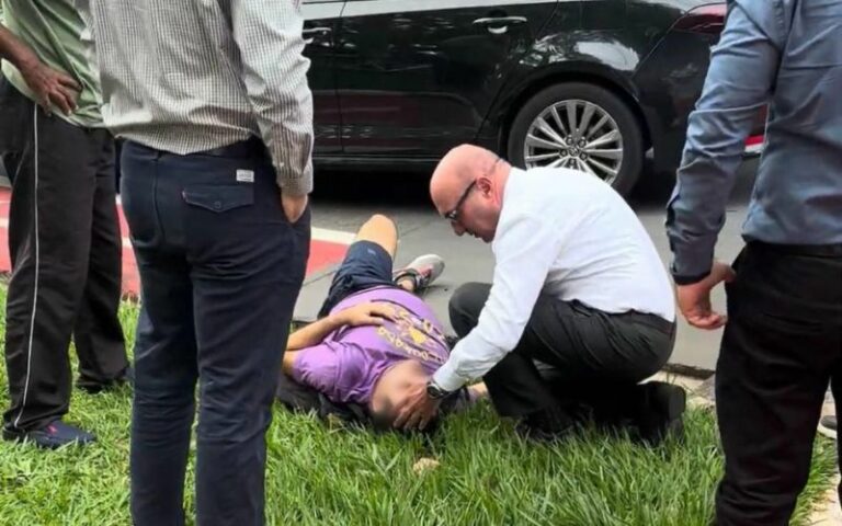 Prefeito de Campinas presta primeiros socorros a estudante atropelado na Unicamp