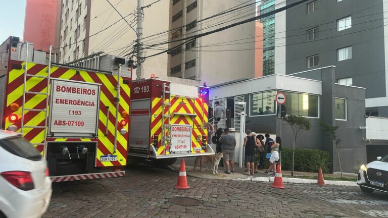 Princípio de incêndio assusta moradores de prédio no Centro de Campinas