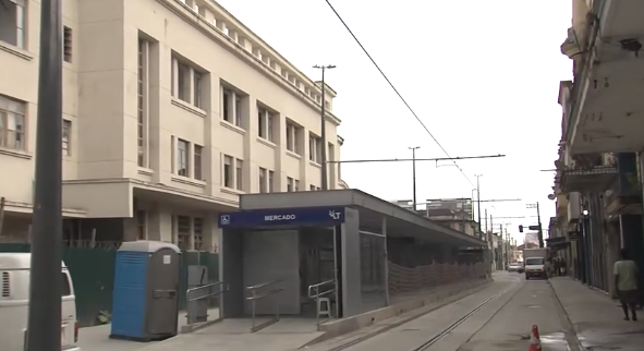 Nova etapa nas obras do Mercado Municipal de Santos é concluída