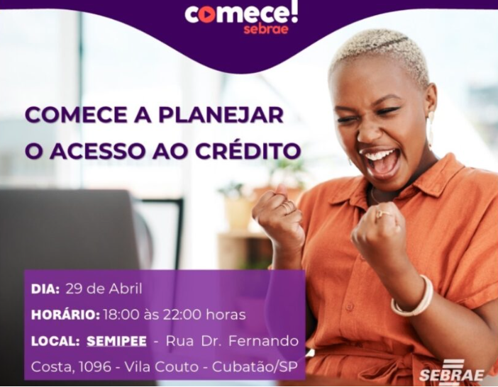 Empreendedores de Cubatão recebem cursos grátis para planejar acesso ao crédito