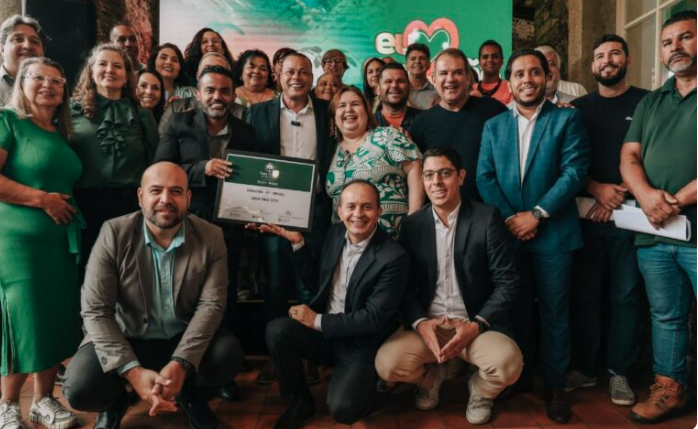 Selo de “Cidade Verde do Mundo” é entregue a Prefeitura de Cubatão