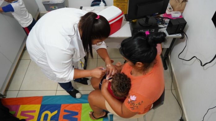 87-das-criancas-entre-6-meses-e-menores-de-6-anos-ainda-nao-tomaram-a-vacina-contra-a-gripe-em-aracatuba Foto: Divulgação