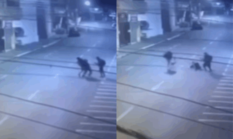 Idoso de 78 anos é imobilizado e derrubado no chão por dupla criminosa durante assalto em Registro; VÍDEO