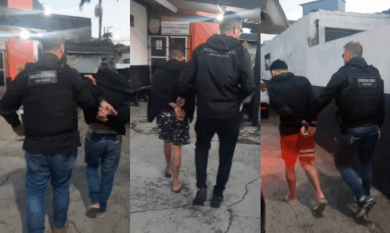 ‘Cerco Fechado’: Três são presos em operação para combater roubos em Praia Grande