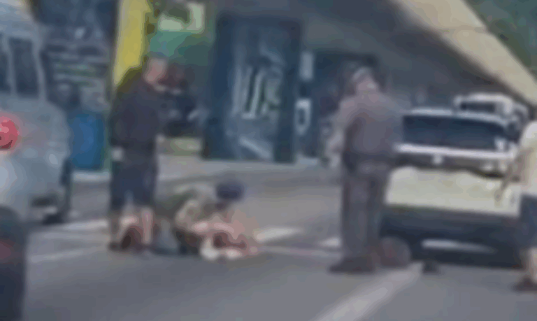 Idoso sofre politraumatismo após ser atropelado por motorista de aplicativo em Santos