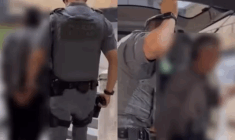 Homem cai de telhado e é preso por tentativa de furto em cidade do Vale do Ribeira