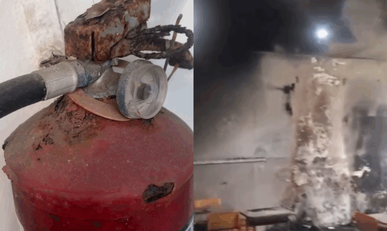 Sala de aula é atingida por incêndio em Itanhaém; Veja como o local ficou destruído