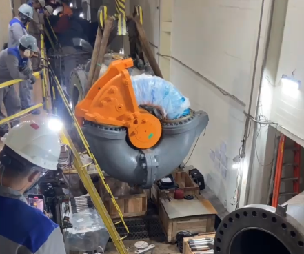 Usina Subterrânea do complexo Henry Borden recebe novo equipamento tecnológico