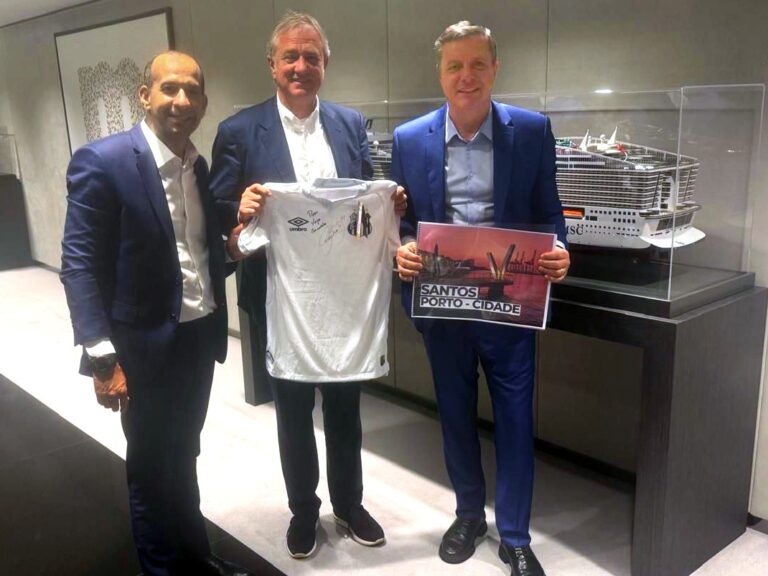 Em Genebra, Paulo Alexandre Barbosa inicia missão internacional com foco em ampliar investimentos no Porto de Santos