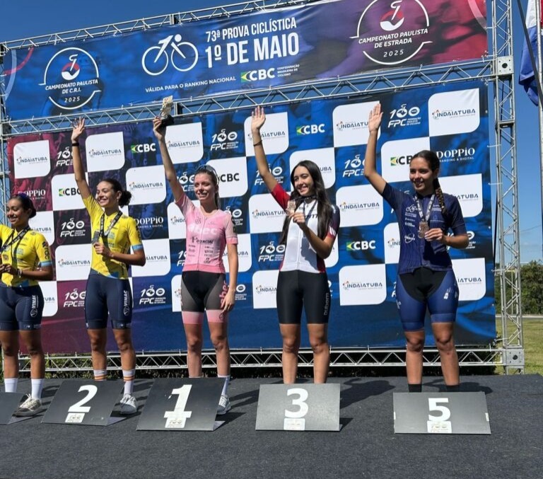 Ciclista de Ribeirão Preto sobe ao pódio na 73ª Prova Ciclística 1º de Maio