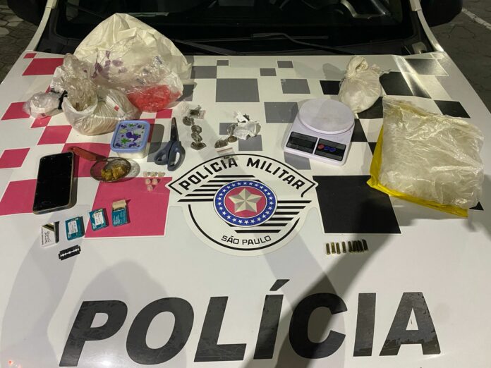 Homem é preso por tráfico de drogas em Aparecida