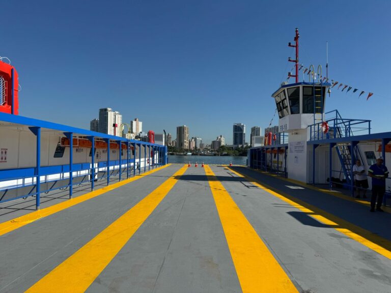 Três embarcações são reformadas e entregues ao sistema de travessias entre Santos e Guarujá