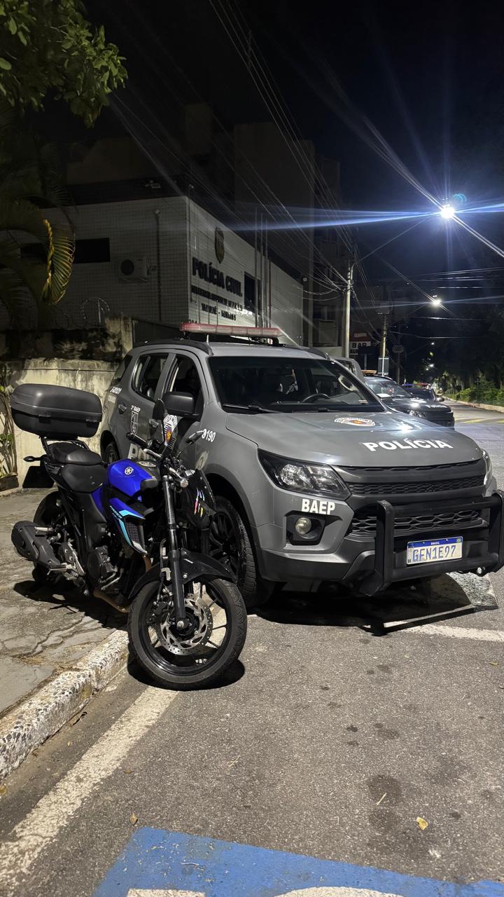 Adolescentes são apreendidos após roubo de moto em Taubaté
