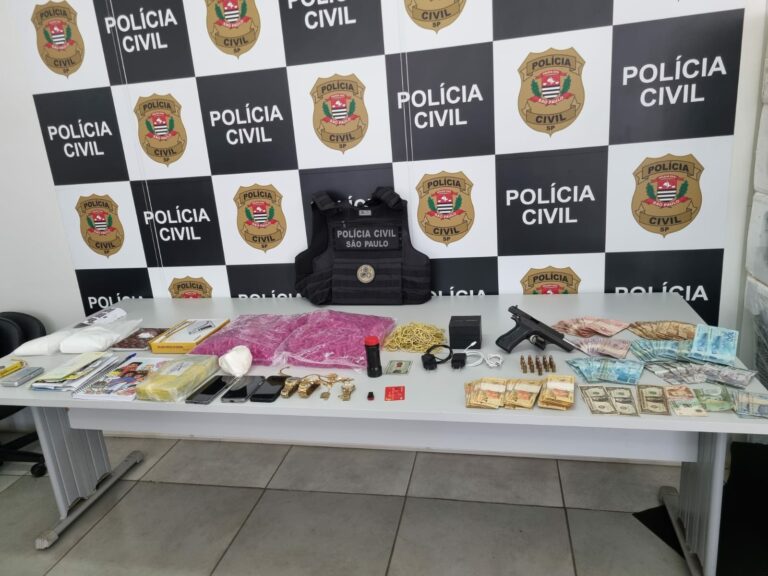 Megaoperação desarticula facção com presença de agentes públicos no interior de SP e no RS