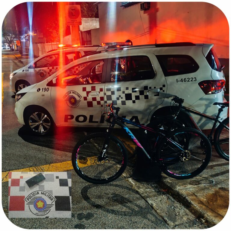 PM apreende três adolescentes após roubo de celular em São José