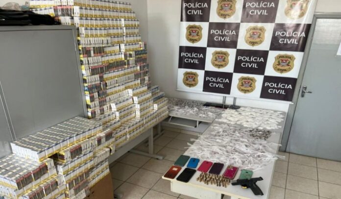 Polícia apreende mais de 7 mil maços de cigarros contrabandeados durante operação no Vale