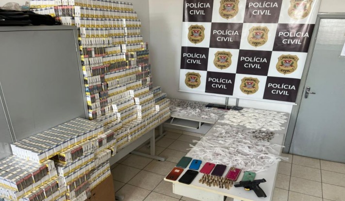 Polícia apreende mais de 7 mil maços de cigarros contrabandeados durante operação no Vale