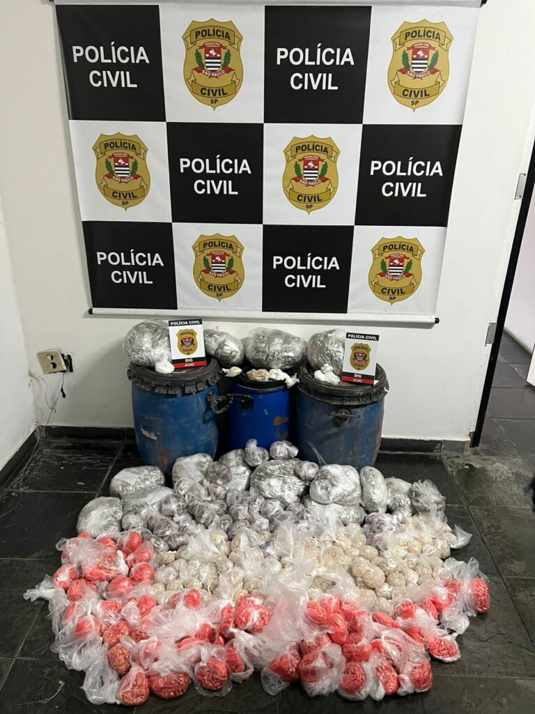 Mais de 27 mil porções de drogas são apreendidas em operação da Polícia Civil em São José