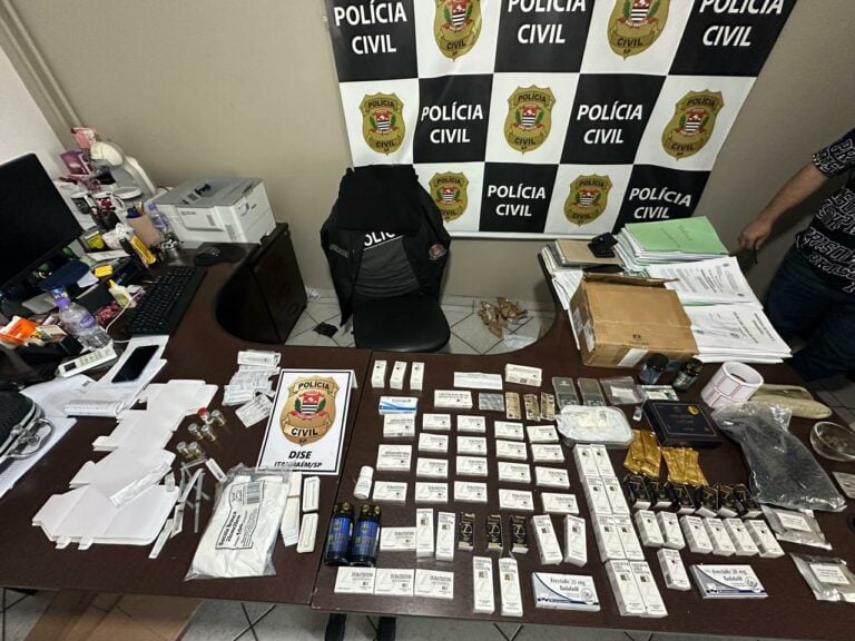 Casal é preso com anabolizantes falsificados em cidade litoral