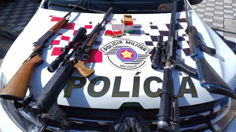 Homem é preso por disparo e porte ilegal de arma com silenciador em Jacareí