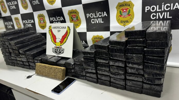 Polícia apreende 85 quilos de maconha em pousada