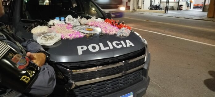 Homem é preso com grande quantidade de drogas em Guaratinguetá