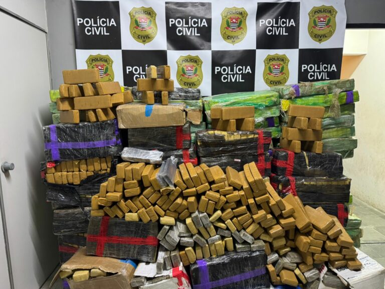 Operação em Campinas apreende mais de 1 tonelada de maconha vinda do Paraguai
