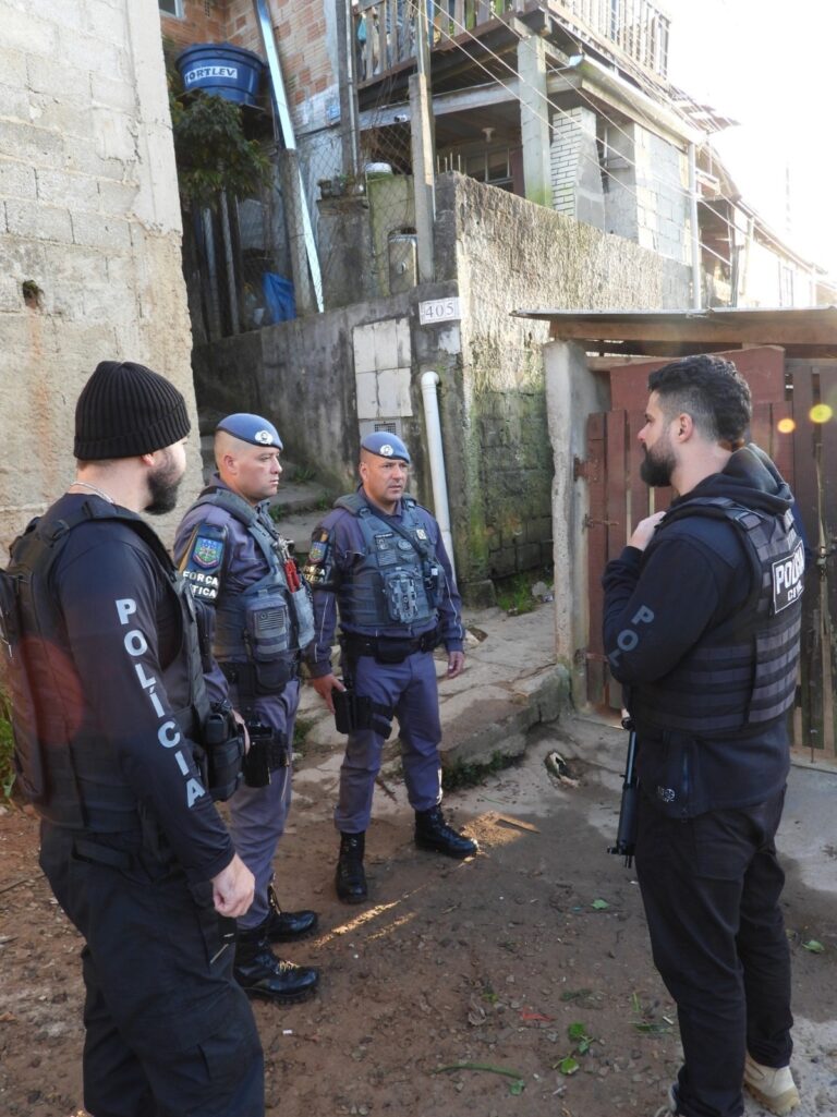 Forças de segurança realizam operação conjunta contra o crime organizado em Campos do Jordão
