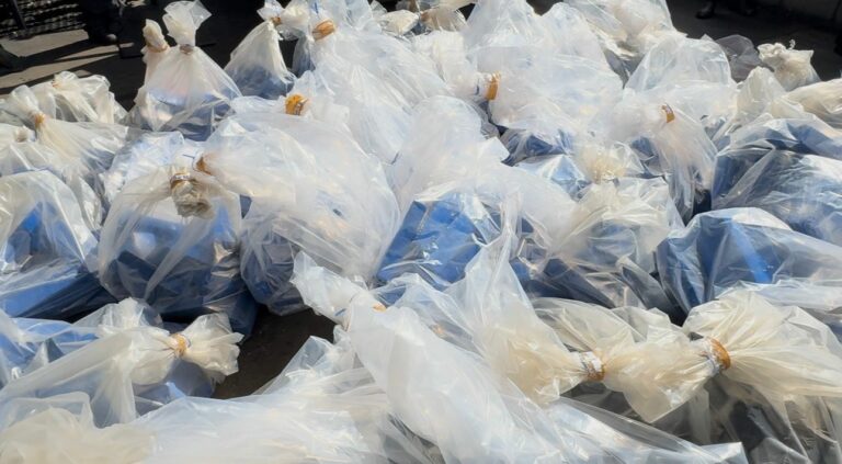 Polícia incinera uma tonelada de drogas em operação realizada em Americana