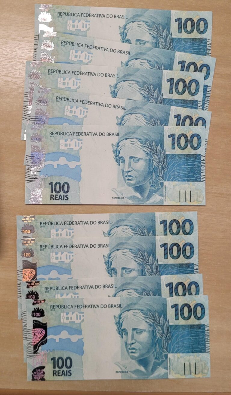 Homem manda entregar cédulas falsas no seu trabalho e acaba preso em Bertioga