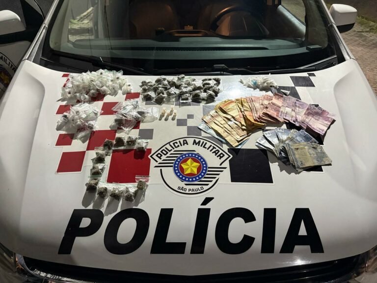 PM apreende mais de 140 porções de drogas e prende homem por tráfico em Ubatuba