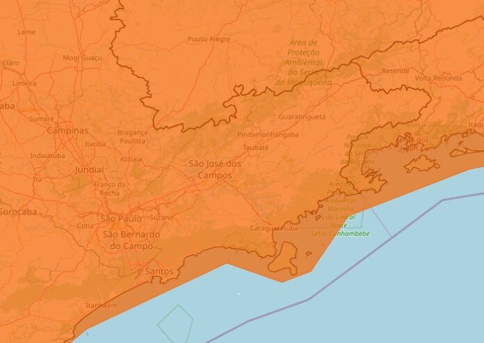 Inmet emite alerta de perigo para queda brusca de temperatura no Vale do Paraíba Inmet emite alerta de perigo para queda brusca de temperatura no Vale do Paraíba