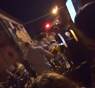 Quatro pessoas são atropeladas em calçada na Vila Gênesis; duas são crianças