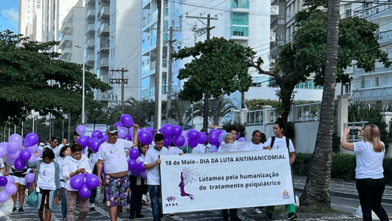 “Dia Nacional da Luta Antimanicomial”: Guarujá realiza caminhada em alusão a data