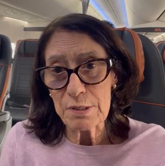 Ex-deputada Célia Leão é retirada de voo por conta de almofada ortopédica