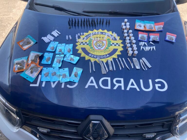 GCM de Bertioga apreende 157 porções de entorpecentes no Mangue Seco
