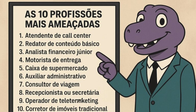 Mansur: “10 profissões mais ameaçadas pela IA no Brasil