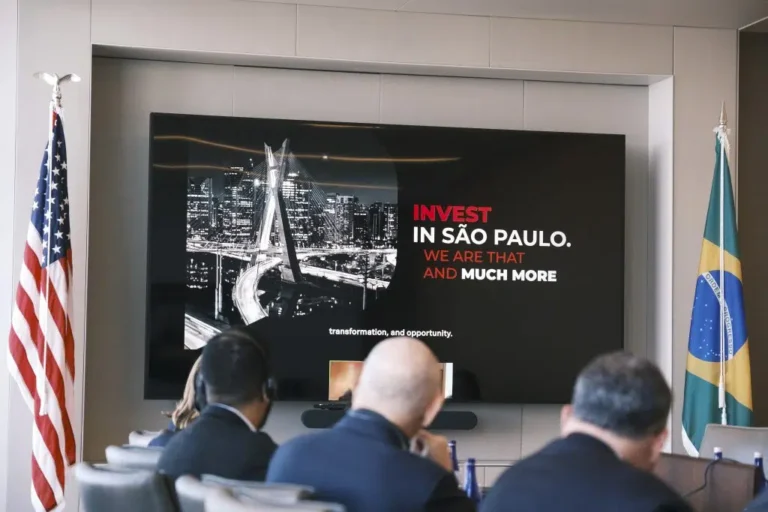 SP apresenta projetos do novo Centro Administrativo e do túnel Santos-Guarujá na Brazilian Week