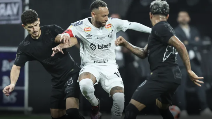 Tropeço contra Corinthians escancara dependência de Neymar para o Santos