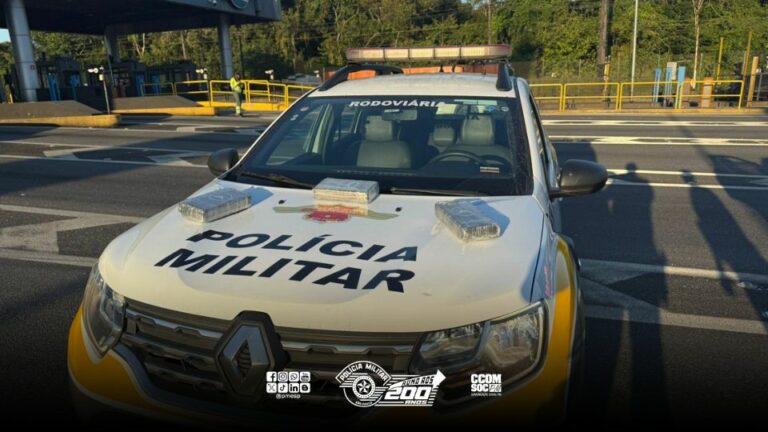Condutor demonstra nervosismo e acaba preso por transportar cocaína durante abordagem em rodovia do litoral de SP