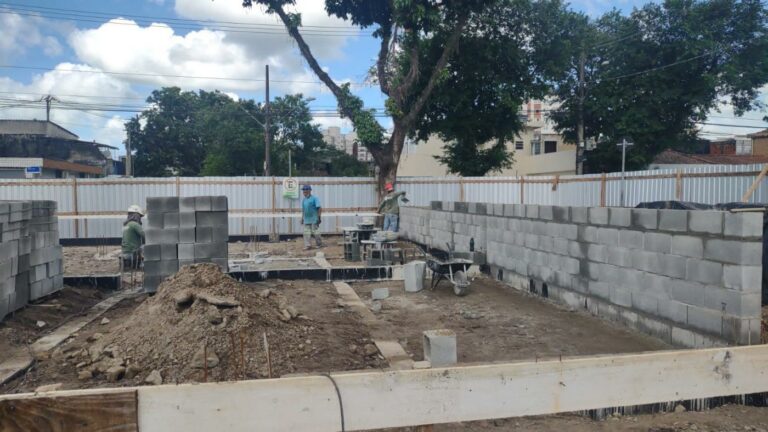 Construção de edifício de apoio em praça de Santos já começou; Saiba mais