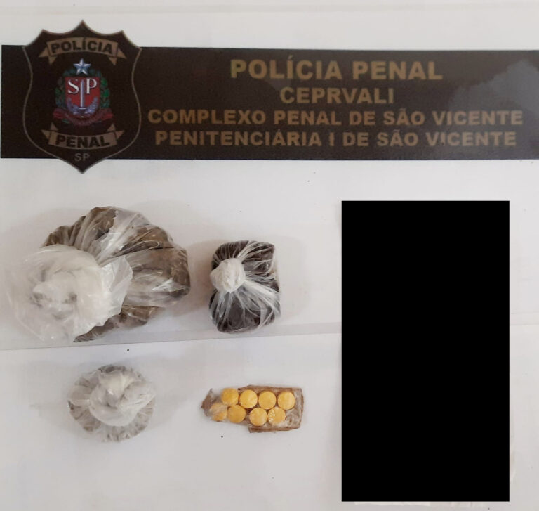 Mulher é flagrada com drogas em visita a preso em SV