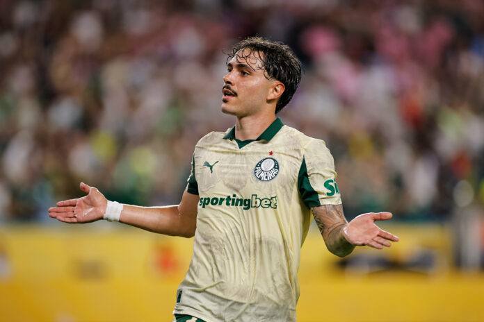 Mauricio, do Palmeiras, no Mundial de Clubes Fifa 2025 | Foto: Karen Fontes/AFI/iShoot/Folhapress)