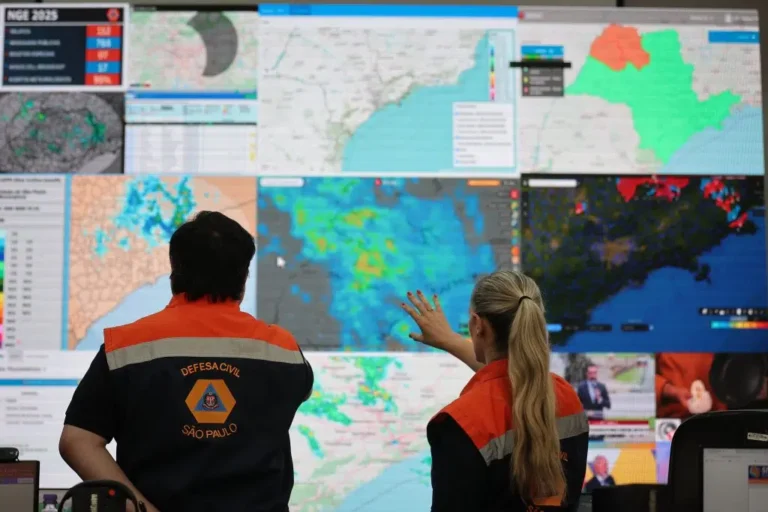 Baixada Santista entra em alerta da Defesa Civil para ventos fortes a partir deste domingo (29)