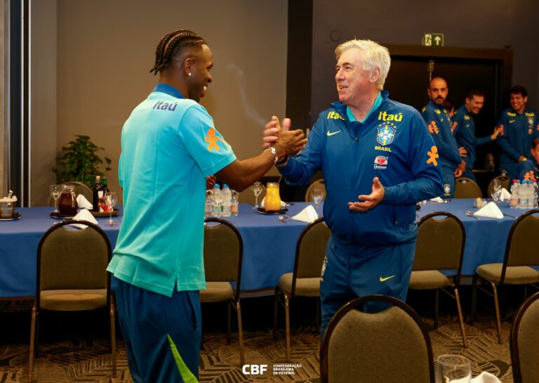Seleção Brasileira inicia preparação em São Paulo para estreia de Ancelotti nas Eliminatórias