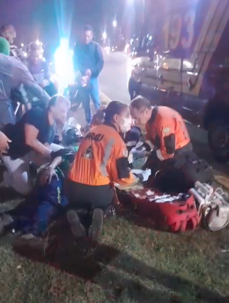 Motoboy fica gravemente ferido por linha de cerol em Campinas