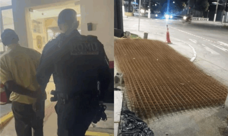 Guarda Municipal de Santos detém três homens no fim de semana por roubo e furto